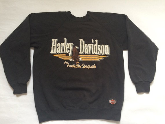 black harley davidson sweatshirt