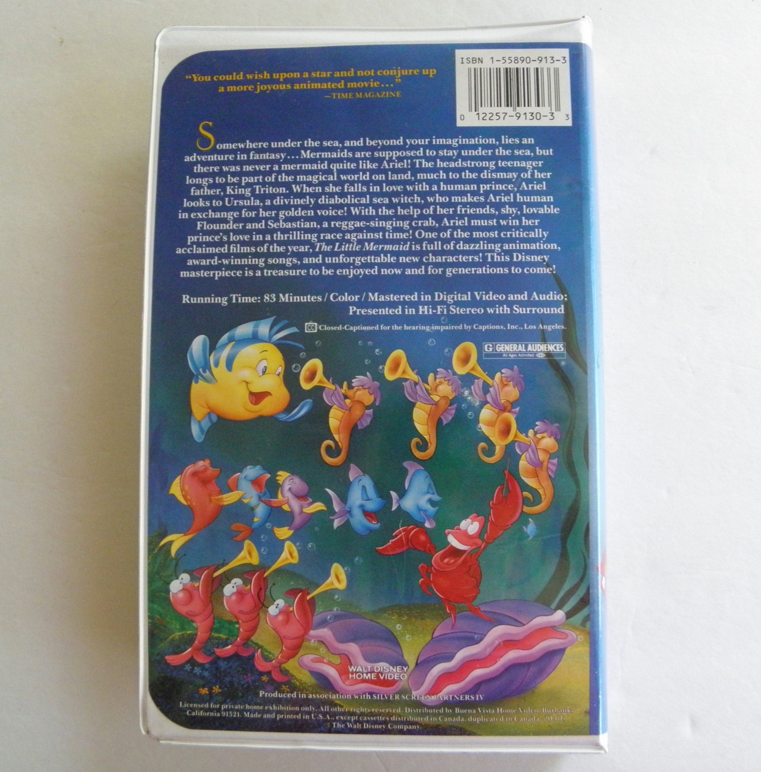 Opening To The Little Mermaid 1990 Vhs - o4day24