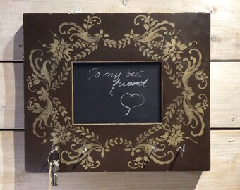 Chalkboard Key Holder Free Shipping Italian Frame