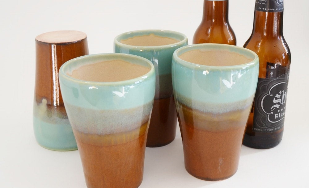 IN STOCK Ceramic Pint Glass Stoneware Beer Stein Glass