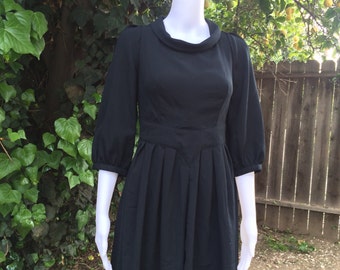 Vintage - Wednesday Addams Inspired- Dress - Women's - Gothic