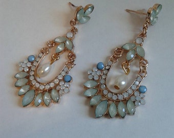 Flapper earrings 1920s jewelry gatsby jewelry