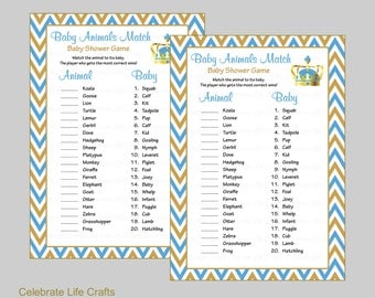 Baby Shower Baby ABC Game Printable Baby by CelebrateLifeCrafts