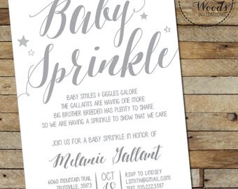 Baby Sprinkle Invite