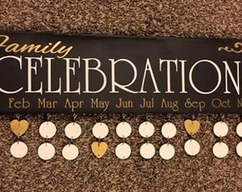 Family Birthday boards : Style 4