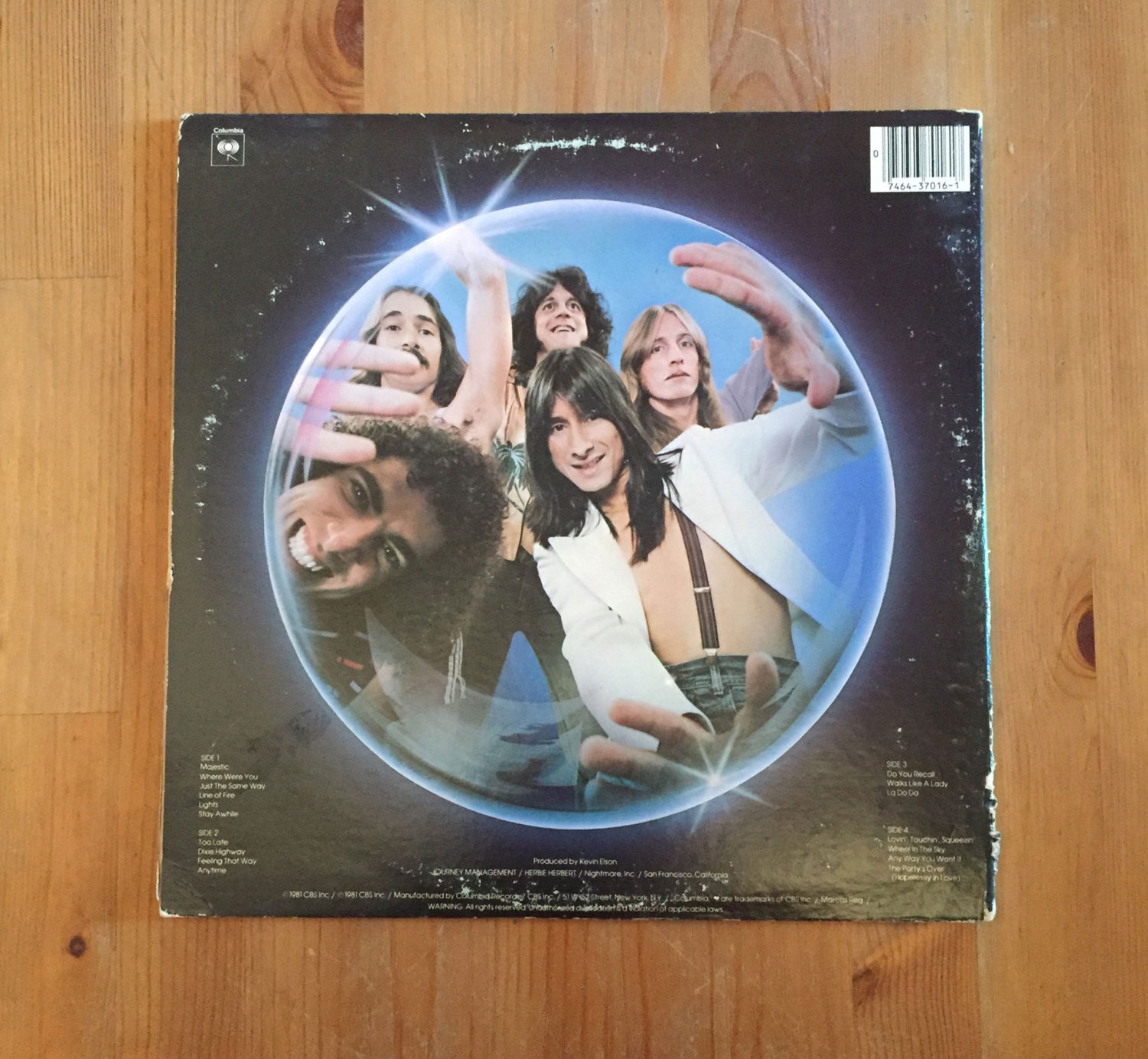 Feeling That Way Anytime JOURNEY Captured 1981 LP - YouTube