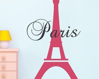 Eiffel Tower Wall Decor eiffel tower decal | etsy Eiffel Tower Wall Decor eiffel tower decal | etsy