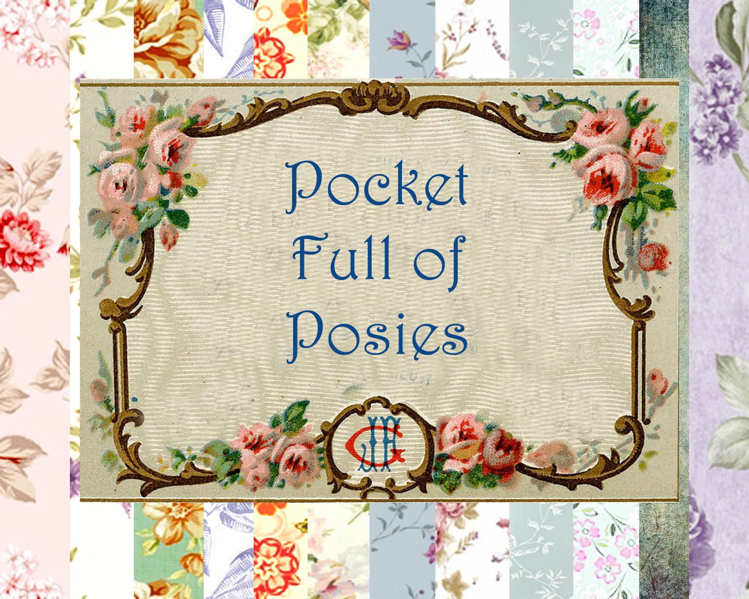 Pocket Full Of Posies Digital Paper Pack