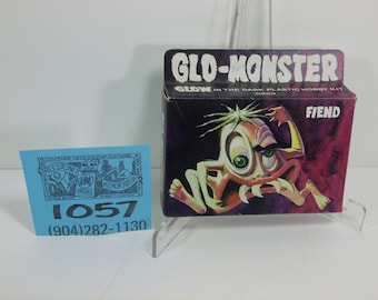 1970's Lindburg Rare Glow "Fiend" Model kit and box-Sealed