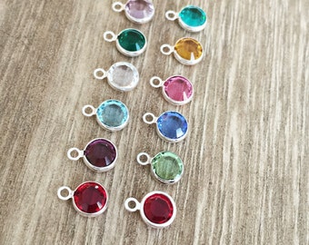 Birthstone Charm ~ 5 styles