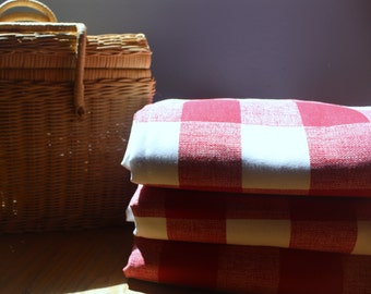Waterproof Picnic Blanket-Gingham Choose your color