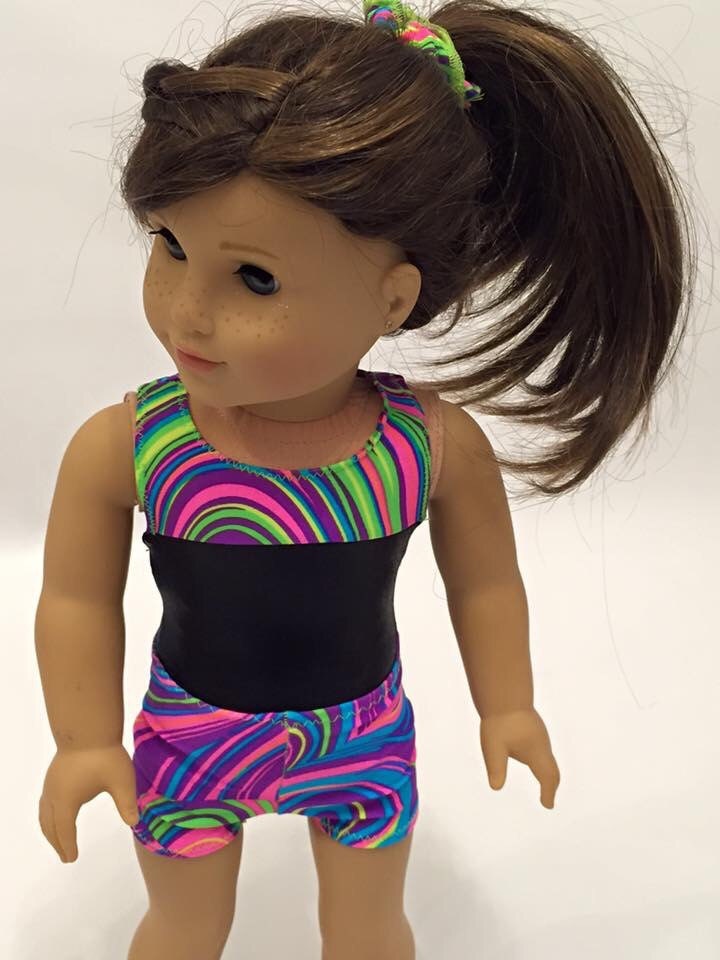 18 inch doll gymnastics clothes