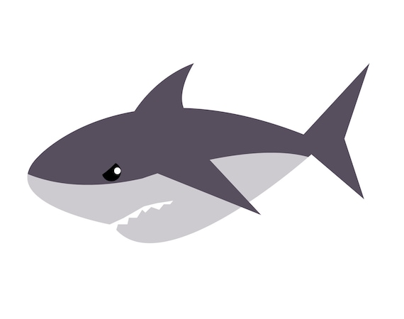 Download SVG Shark Cuttable File INSTANT DOWNLOAD for use with