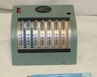 Vintage Swift Handy Calculator Desktop Adding Machine