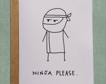 ninja please shirt