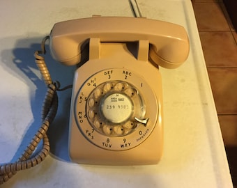 ON SALE Vintage Rotary Telephone