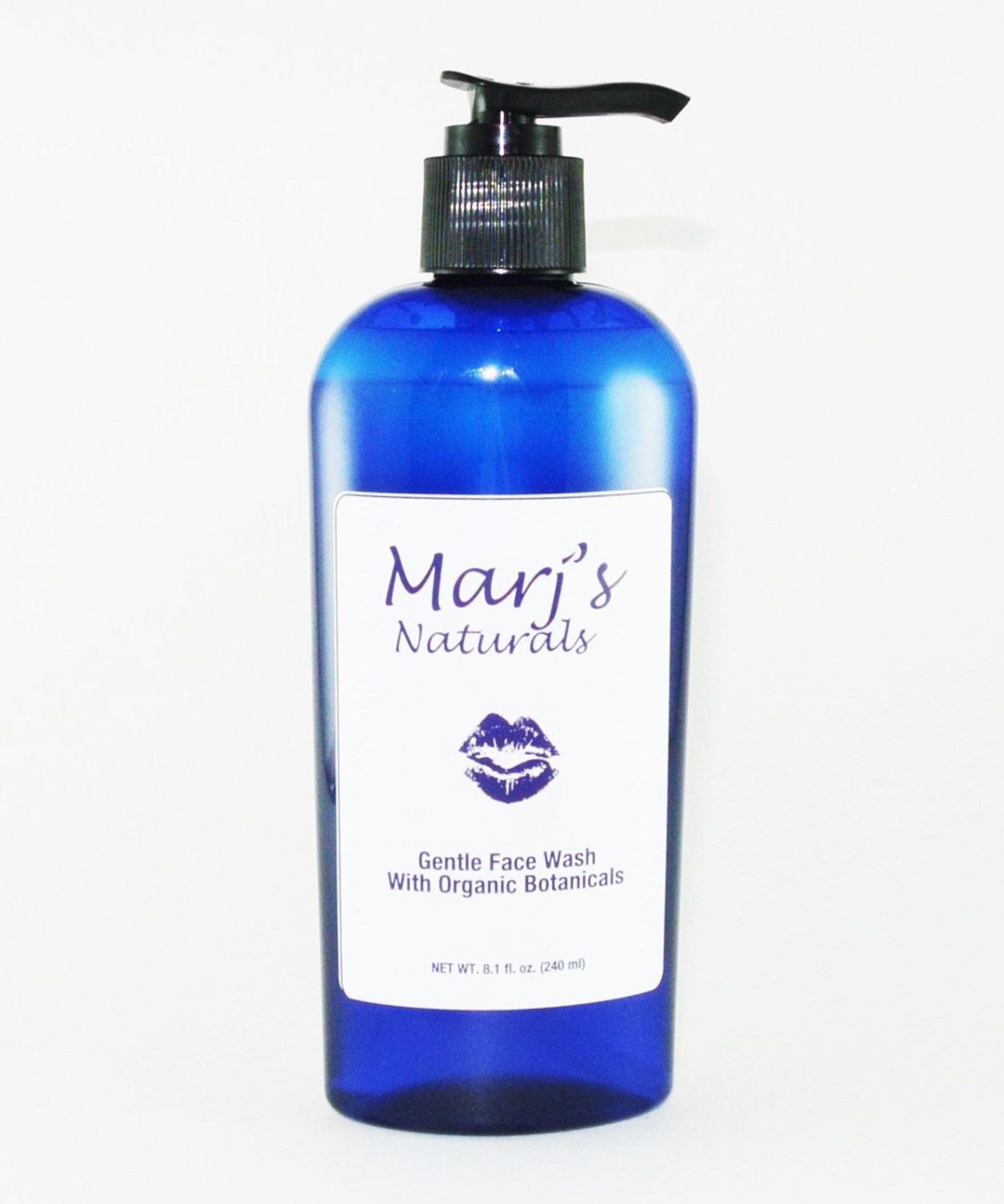 Marjs Naturals Sulfate Free Gentle Face Wash with Organic