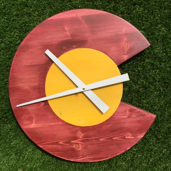 Wall Clock by ColoradoJoes Colorado Proud