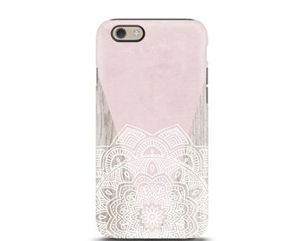 iPhone 6s case, iPhone 7 case, iPhone 7 plus case, iPhone 6 case, iPhone 5 case, iPhone 5s case, iphone 6s case tough - Mandala Boho