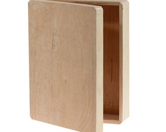 Wholesale Wooden Box, DIY Box, Pine Wood Box, Wood Memory Box, Wholesale Wood Box, Unfinished Wood Box, Groomsmen Gift Box, Wood Box