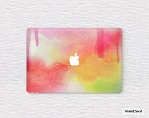 Skin Itsaskin Pour MacBook Air 11″ – Écailles Sirène Bleu Et Rose