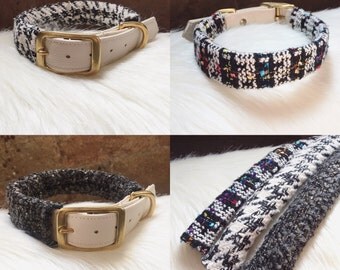 Add a complement to your vegan leather collar