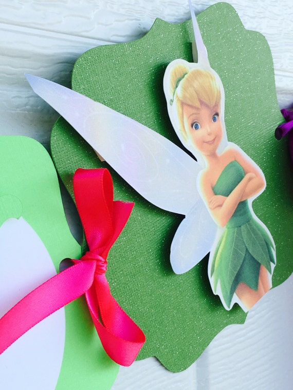 Tinker Bell Banner Tinker Bell Inspired Banner Pixie Hollow