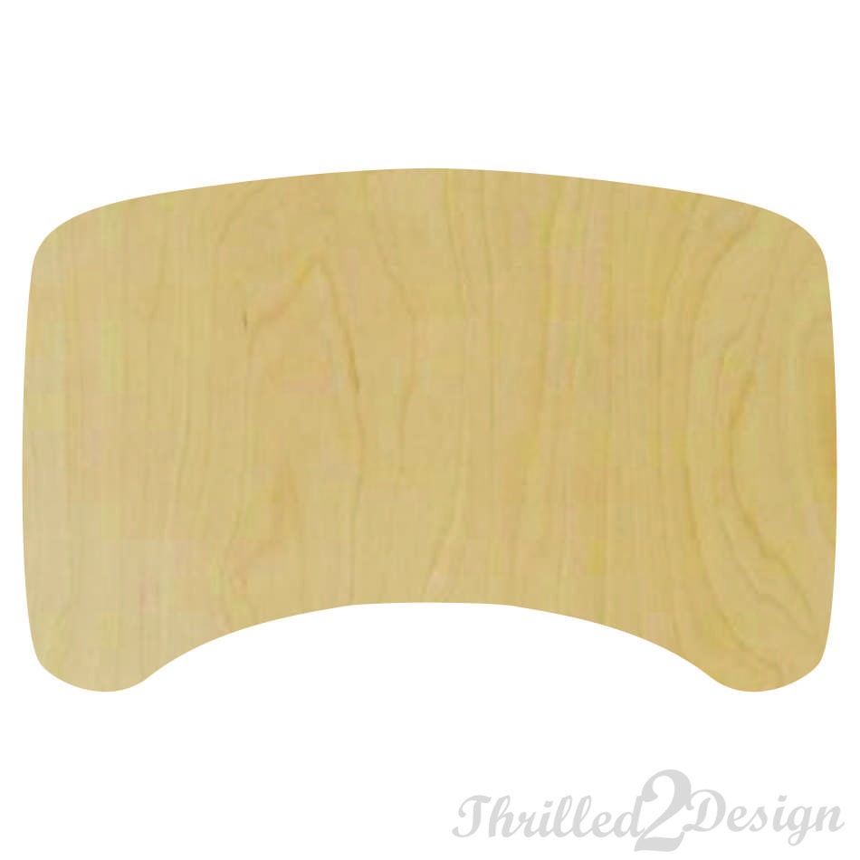 Lap Board Unfinished Board Study Greek College Student