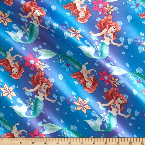 Springs Creative Springs Brushed Back Satin Fabric Disney