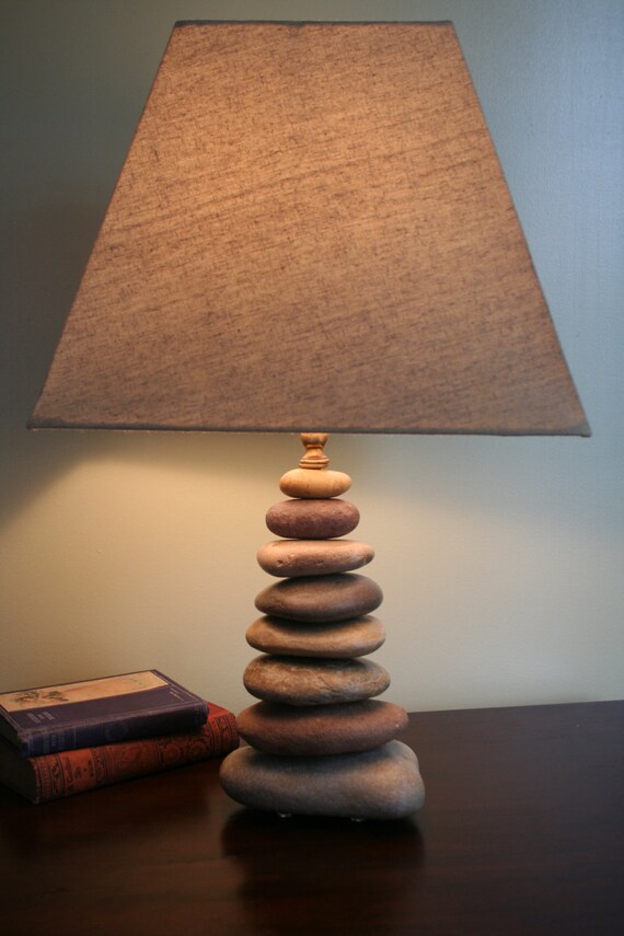 Stacked Rock Lamp