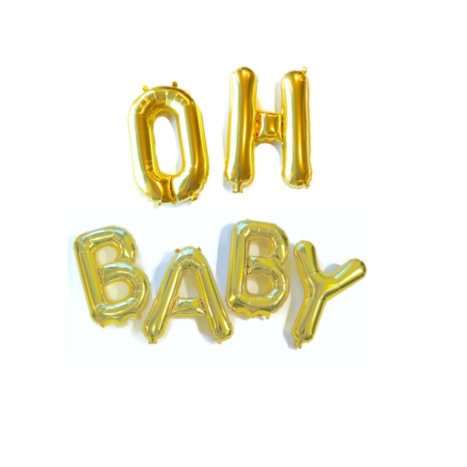 OH BABY Balloon Garland Baby Announcement Baby Shower Balloons