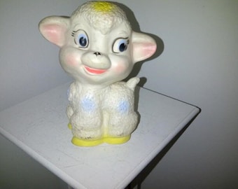 Vintage Lamb Tilly Toy Squeak Toy