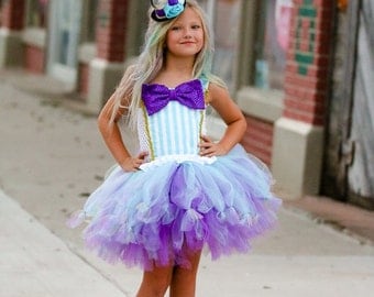 Inspired Ever After High Madeline Hatter Hat Tastic Doll Girls Tutu Dress