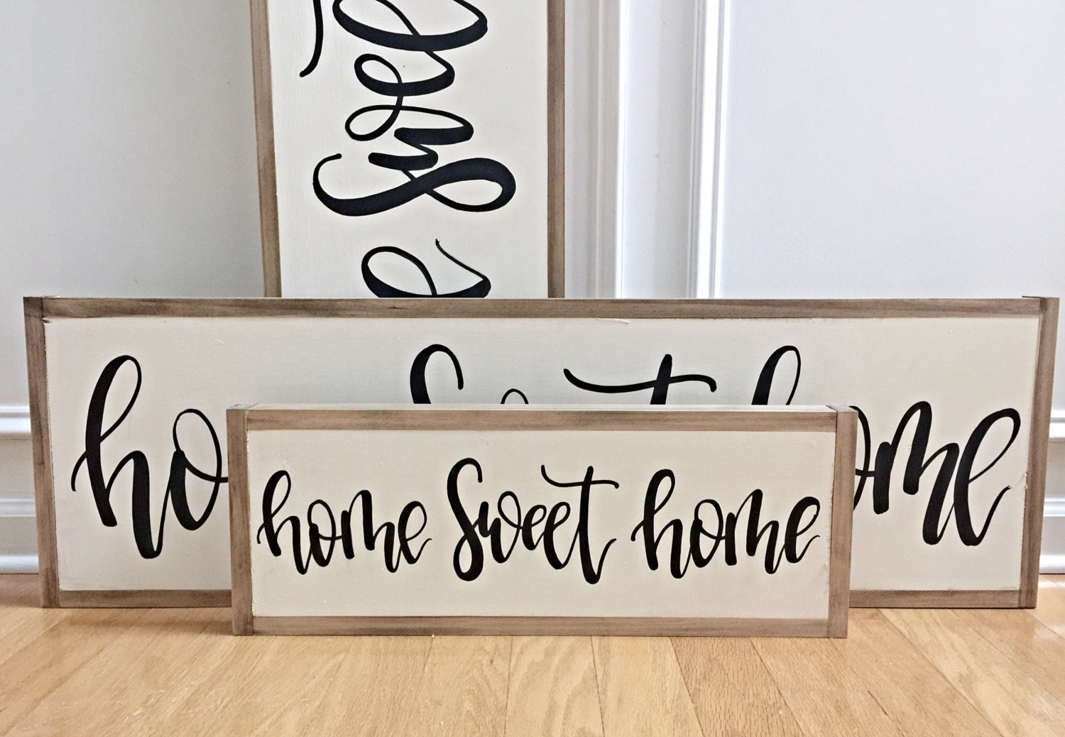  Home Sweet Home Sign Reclaimed Wood Sign Rustic Home Decor 