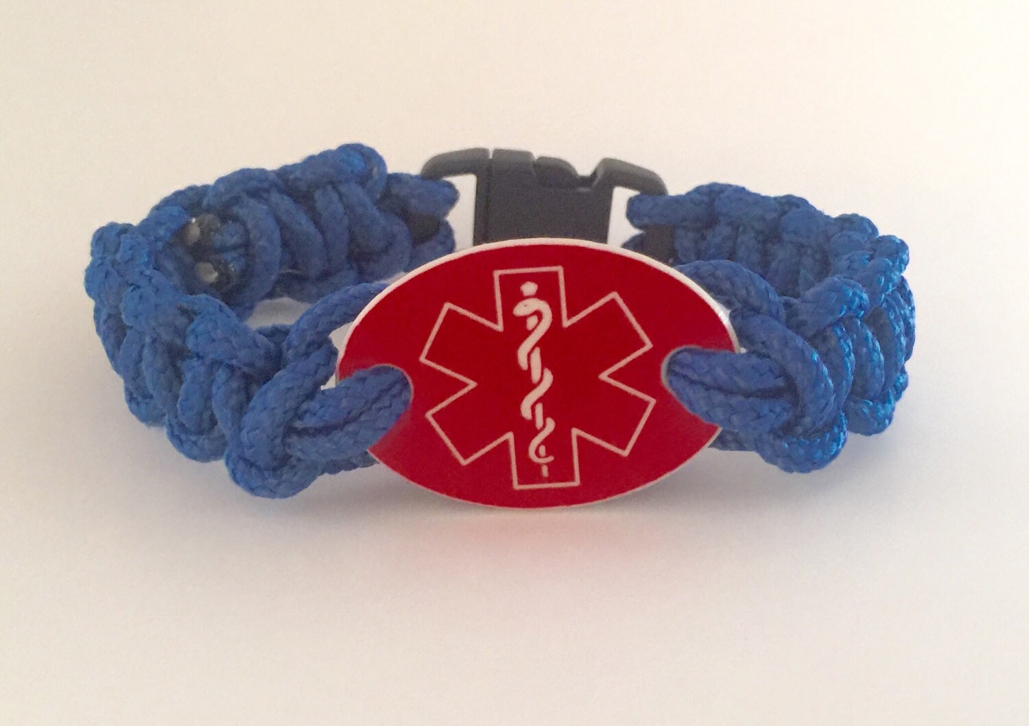 Paracord Diabetes Medical Alert Bracelet