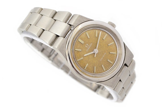 Vintage Omega Geneve Cal.635 Hand Wind Stainless Steel Ladies Watch 1238 -  Make me an offer!
