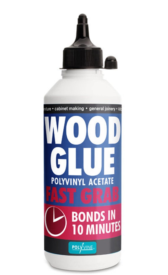Polyvine Fast Grab Wood Glue 500ml Pint