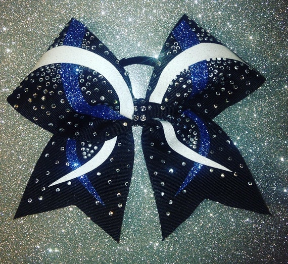 Great Competition Bows with tons of Sparkle Cheerleading