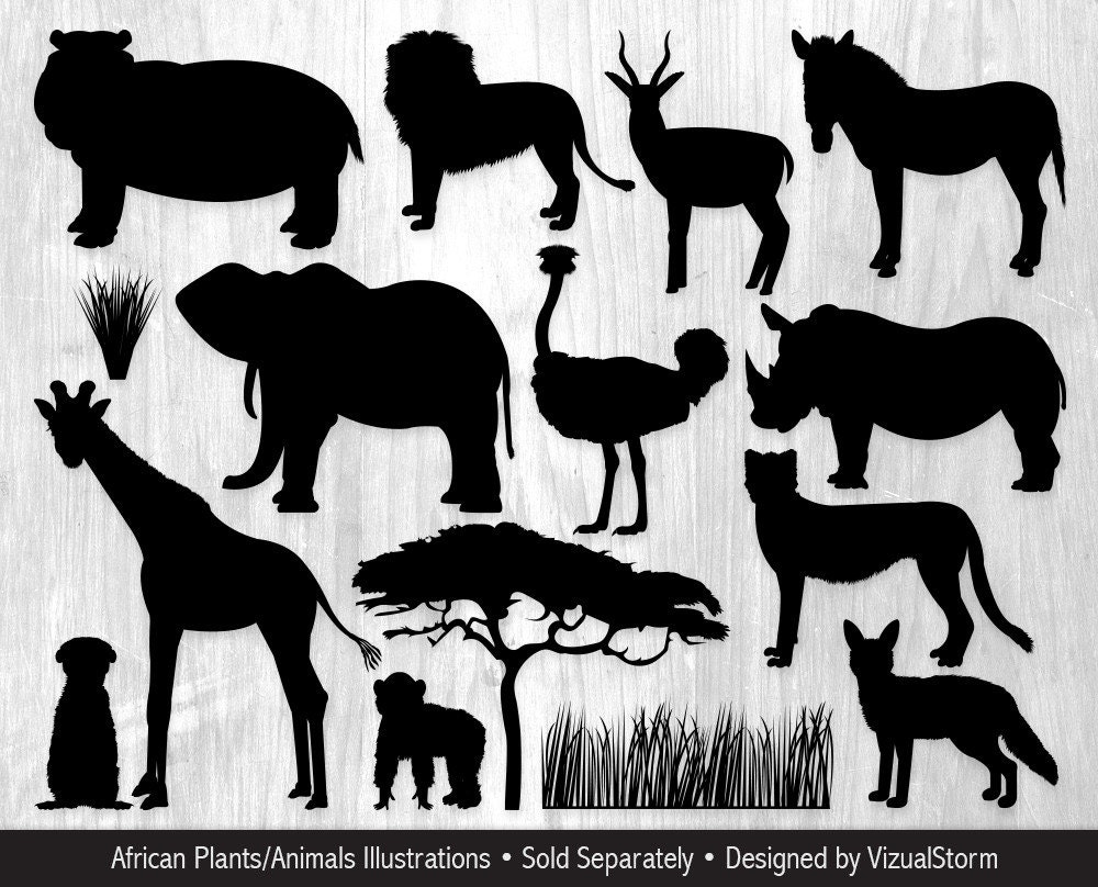 africa animal clipart - photo #25
