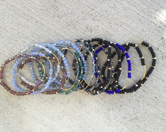 Curved bar bracelet