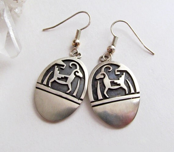 hopi silver earrings
