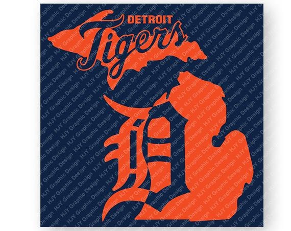 Baseball Michigan Detroit Tigers Mitten Upper Peninsula