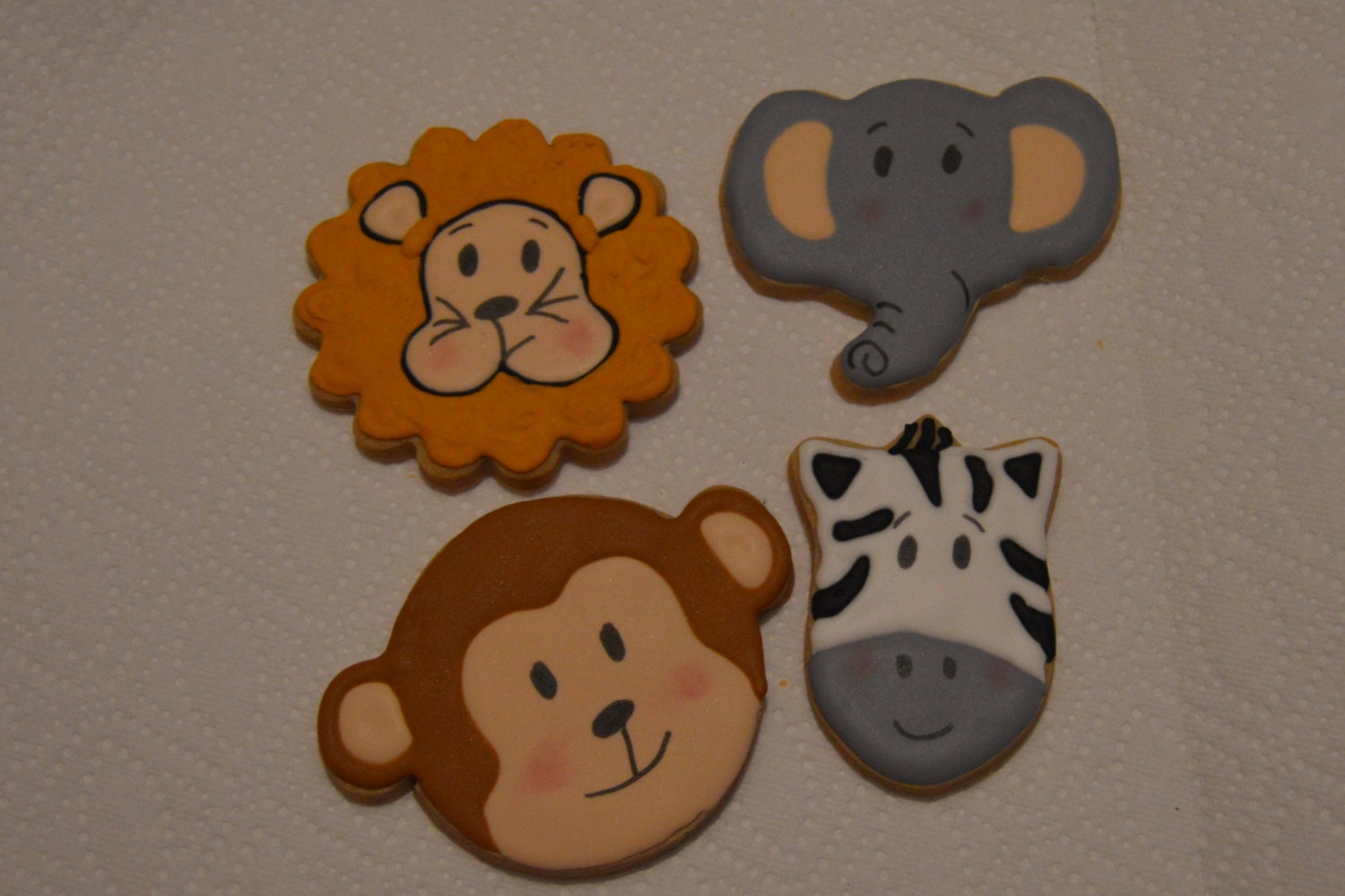 animal zoo cookies