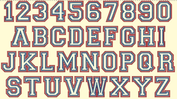 Sport two Appliqué Font Double outline applique machine ... Sport two Appliqué Font Double outline applique machine ...