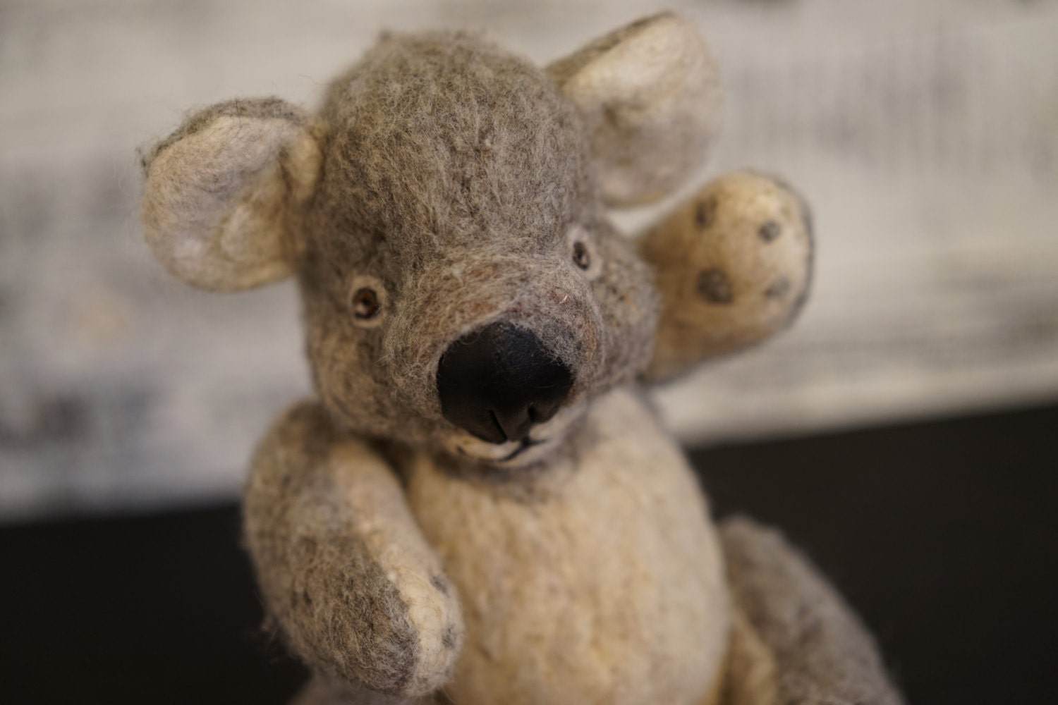 Mate the felted koala bear