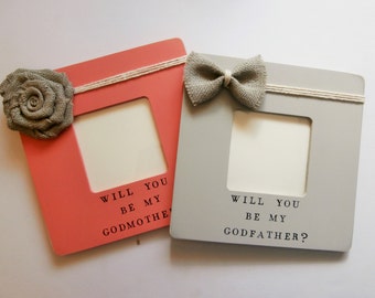 Will you be my Godmother gift, picture frame