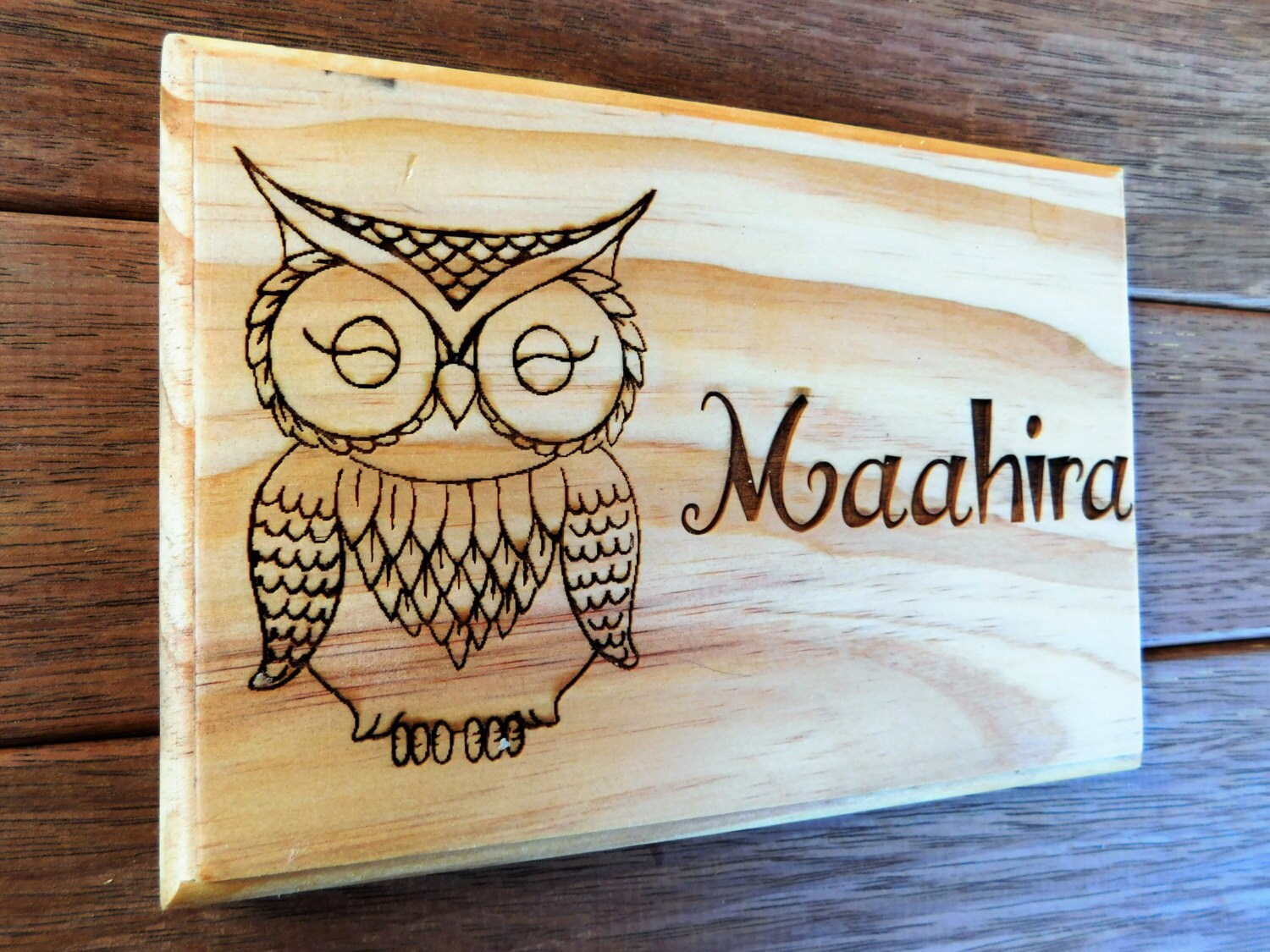 Owl Decor Girls wall art Owl wooden decor Owl Nursery