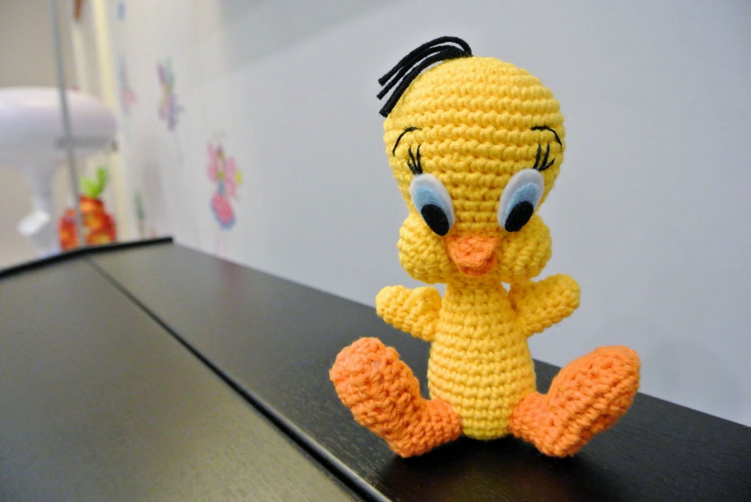 Crochet Tweety Bird Amigurumi Handmade Crochet by ArtsyAmi