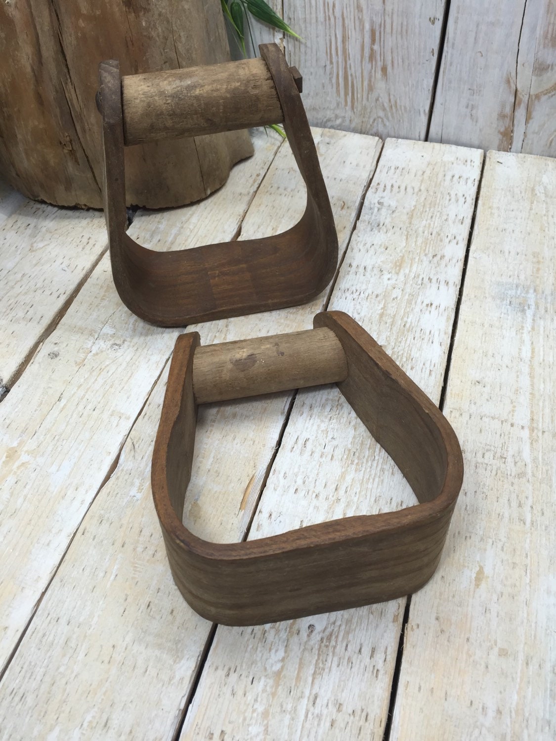 Old Western Stirrups Wooden Stirrups Ridding Stirrups