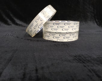 1" Crystal Clear Protective Tape - Hula Hoop Tape - Craft Tape - 72 yards - 2.2 mil thick